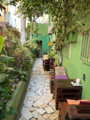 Seating  at Cape Fruit in Santa Maria