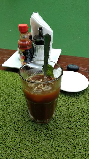 Mazagram - cold coffee at Cape Fruit in Santa Maria