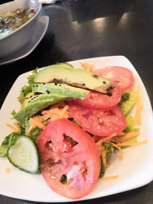 Salad starter at OKEY Al Natural in Lima