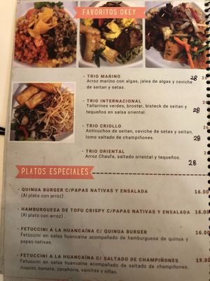   at OKEY Al Natural in Lima