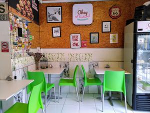 Interior at OKEY Al Natural in Lima