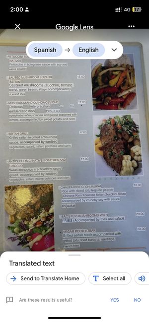   at OKEY Al Natural in Lima