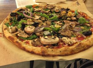 Yummy Vegan Pizza Made to Order at Blaze Pizza - O'Keefe Ave in New Orleans