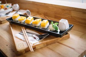 Sushi Mango at Fruiturday in Bangkok