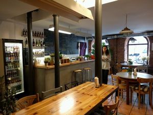 counter at Korzenie at Korzenie  in Lodz