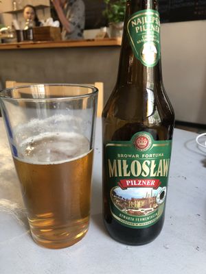 Beer at Korzenie  in Lodz