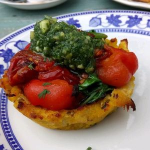 vegan tart at Skye Pie Cafe in Isle Of Skye