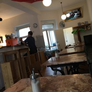 inside at Huber in Freiburg