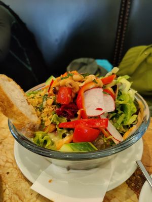 Nut salad at Huber in Freiburg