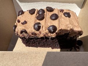  Vegan chocolate cake  at Guardhouse Cafe in Brixham