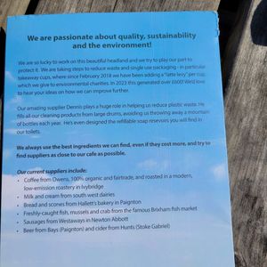 They care at Guardhouse Cafe in Brixham