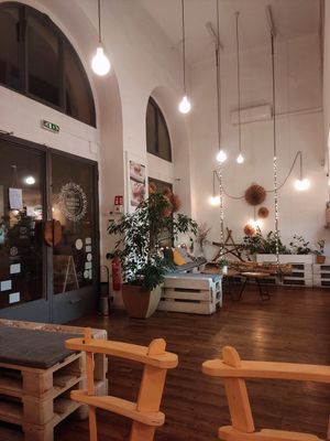 Very nice place! 🙂 #Veganuary at Naspolya Nassolda in Budapest