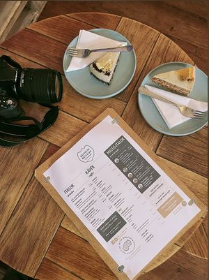 Menu  at Naspolya Nassolda in Budapest