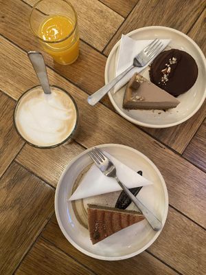 Cake was really yummy #Veganuary at Naspolya Nassolda in Budapest