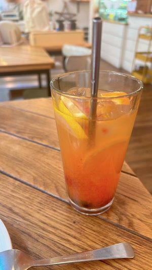 lemonade  at Naspolya Nassolda in Budapest