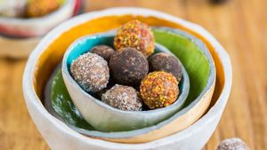 Date-balls at Naspolya Nassolda in Budapest