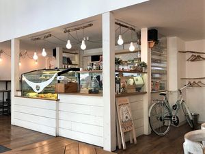 Interior is so cute! Looks like a pinterest board! at Naspolya Nassolda in Budapest