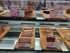 Cake selection 2 at Naspolya Nassolda in Budapest