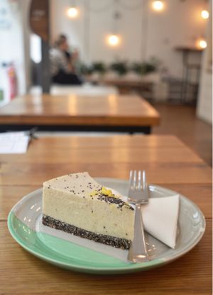 Lemon Poppyseed Cake  at Naspolya Nassolda in Budapest