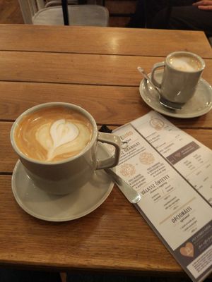 Coffee at Naspolya Nassolda in Budapest