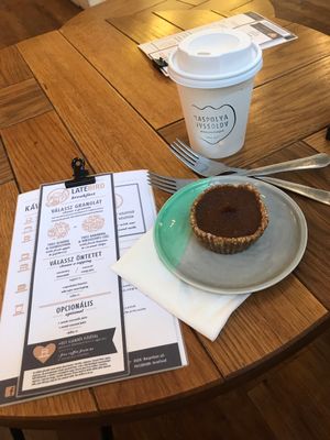 Tasty treat at Naspolya Nassolda in Budapest