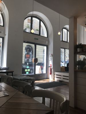 Interior at Naspolya Nassolda in Budapest