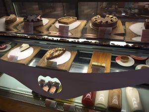 Cakes  at Naspolya Nassolda in Budapest