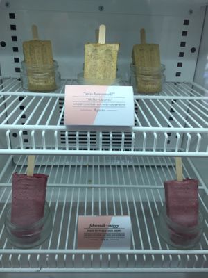 Ice lollies  at Naspolya Nassolda in Budapest