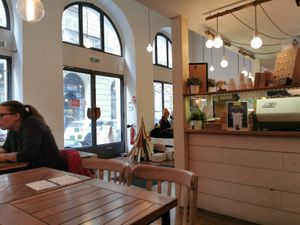 Cute interior at Naspolya Nassolda in Budapest