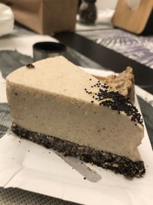 Lemon poppyseed - would not recommend at alllllllll at Naspolya Nassolda in Budapest