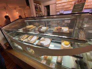 Cakes at Naspolya Nassolda in Budapest