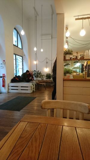 Cozy inside at Naspolya Nassolda in Budapest