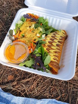 Dahnu Wrap (raw) at Judahlicious in San Francisco