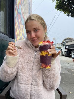 Raw Açaí   at Judahlicious in San Francisco