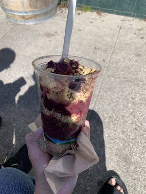 the best acai  at Judahlicious in San Francisco
