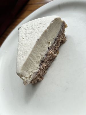 Raw Vanilla Cheesecake   at Judahlicious in San Francisco