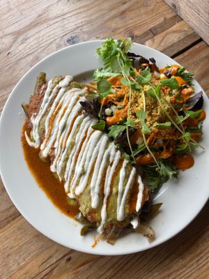 1/2 nekked burrito at Judahlicious in San Francisco