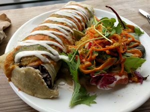 ½ Nekked Burrito at Judahlicious in San Francisco