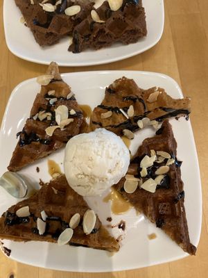 Original and ice cream   at LN Fortunate Coffee - Duta North in Kuala Lumpur