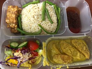 Nasi Lemak (take away) at LN Fortunate Coffee - Duta North in Kuala Lumpur