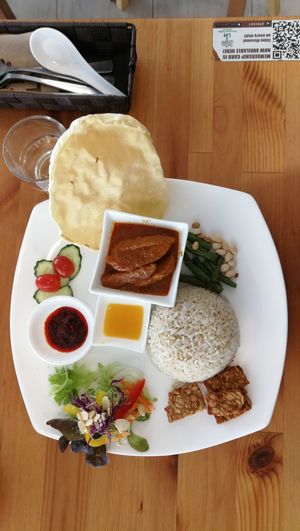 nasi lemak at LN Fortunate Coffee - Duta North in Kuala Lumpur