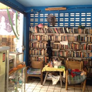 books! at Peppermaint Guesthouse in Chiang Mai