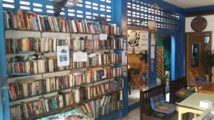 inside at Peppermaint Guesthouse in Chiang Mai