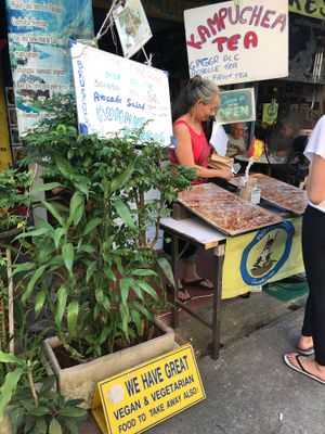 Front at Peppermaint Guesthouse in Chiang Mai