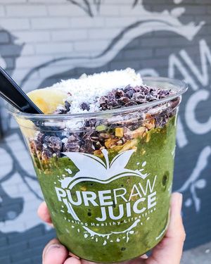 At Pure Raw Juice, We offer a wide variety of plant-based menu items to Fuel Your Healthy Lifestyle!  at Pure Raw Juice - Federal Hill in Baltimore