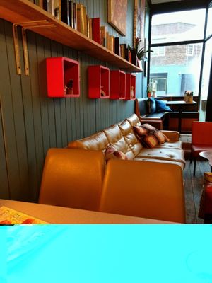 pulp at Pulp Fiction Future Food and Juice Cafe in Whitley Bay