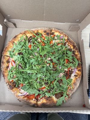 One step beyond pizza  at Amici's East Coast Pizzeria in Vacaville