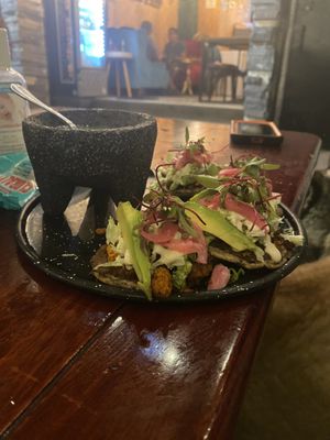 Riquísima salsa  at U.to.pi.a in Mexico City