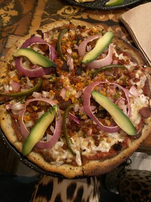 Pizza mexicana   at U.to.pi.a in Mexico City