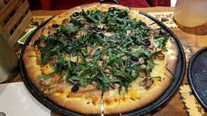 Veg Pizza at U.to.pi.a in Mexico City